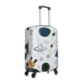 thumbnail image 3 of Easygdp Cartoon Planets Double-Sided Printed Elastic Suitcase Protective Cover,Invisible Zipper, Business Trip Luggage Cases,Washable And Resistant To Falling -Small, 3 of 9