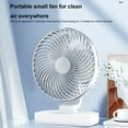 thumbnail image 2 of sruoe Fan Desk Fan, Tabletop Fans for Home, Tabletop Fans on Clearance, Personal Fan, Rechargeable Fan, Desk Fan USB, Desk Fans Small Quiet, All Fans Sleep Fan Air Circulator Travel Fan, 2 of 5