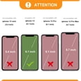 thumbnail image 2 of Funda tipo cartera Bocasal para iPhone 13 de 6.1 pulgadas con MagSafe de piel negra, 2 of 8