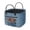 Brown Dog, variant on KUIFORTI Dinosaur Print Quilted Storage Basket with Handles Basket Organizer Gift Baskets for Toys, Books, Towels, and Clothes Home Decorative Organization Foldable
