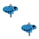 thumbnail image 3 of Toystoory Bicycle Seat Post Clamp Bike Cycling Tube Rod Clip Parts Head Single Azul 2Conjunto, 3 of 6