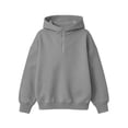 thumbnail image 4 of BUIGTTKLOP Hoodies for Women 1/4 Zip Hooded Sweatshirt Long Sleeve Shirts Comfy Fleece Pullover Tops 2026 Fashion Clothes, 4 of 8