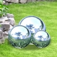 thumbnail image 1 of Minkissy Garden Gazing Ball Outdoor Decoration Reflective Globe 1Set, 1 of 8
