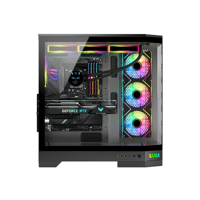 KIRA AZZA Spectra 280B / Gaming / ATX Mid Tower / Tempered Glass