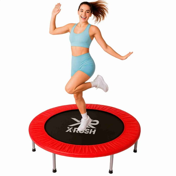 Trampolín Brincolín Plegable Fitness 40 Pulgadas ( 101.6 cm ) Aerobico X rush Bounce One