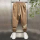 thumbnail image 4 of Pantalones de chándal para hombre, pantalones cargo para hombre, otoño, marrón, con estilo, moda de diseñador más barata, estilo coreano informal, sueltos, Y2k, 4 of 4