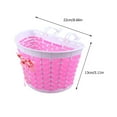 thumbnail image 3 of 1 Set Kids Bike Basket Streamers and Handlebar Covers Accessories, 3 of 8