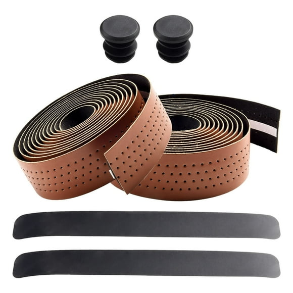 Bicycle road handlebars with bent handlebars with EVA anti-slip and breathable