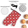 thumbnail image 3 of Sikiie Merry Christmas Santa Claus A Oven Mitts and Pot Holders, Silicone Oven Gloves, Heat Resistant Oven Mitts 4Pcs Set, 3 of 6