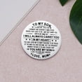 thumbnail image 2 of Pocket Hug Token Inspirational Reminder Gifts Mental Health Thinking of You Gift Self Love with PU Leather Keychain, 2 of 11