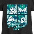 thumbnail image 3 of Disney - Plaid Minnie Mouse - Toddler & Youth Girls Short Sleeve Graphic T-Shirt, 3 of 5