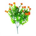 thumbnail image 2 of 8*Simulation Flowers Clearance! Nomeni 8Pc Artificial Flower Simulation Flower Outdoor Flower Home Decoration Plastic Green Bush, Fake Flowers Promotion Sale!, 2 of 6