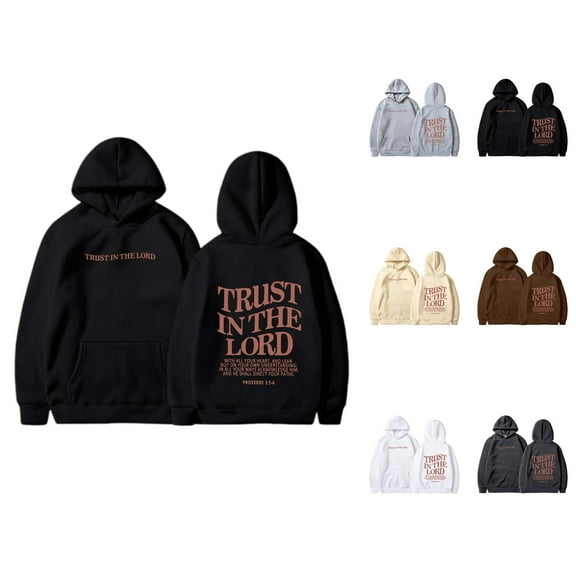 Womens Christian Hoodie 2025 Long Sleeve Y2K Graphic Jesus Hoodies with Pocket Hooded Sweatshirt Hoodie Women Pullover