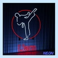 thumbnail image 2 of Handmadetneonsign Karate Boy Neon Sign, Karate Led Sign, Karate Club Wall Art Decor, Martial Club Decor 80008, 2 of 5