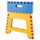 thumbnail image 4 of Taburete plegable Silla pequeña Taburete portátil avanzado para niños 32 * 22,5 * 30 cm (superficie de la silla azul), 4 of 8