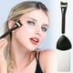 thumbnail image 1 of Set de brochas de maquillaje tres en uno: incluye borla para polvos, aplicador de maquillaje para uso en seco y húmedo, y brocha para maquillaje., 1 of 9