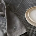 thumbnail image 3 of Christmas Tablecloth Winter Grey, 3 of 4