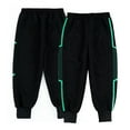 thumbnail image 4 of KYAIGUO Kids Spring Fall Sweatpants for Boys,Youth Jogger Pants Boys Fashion Comfortable Casual Plush Elastic Waist Trousers Big Boys Active Pants for 4-14T, 4 of 7