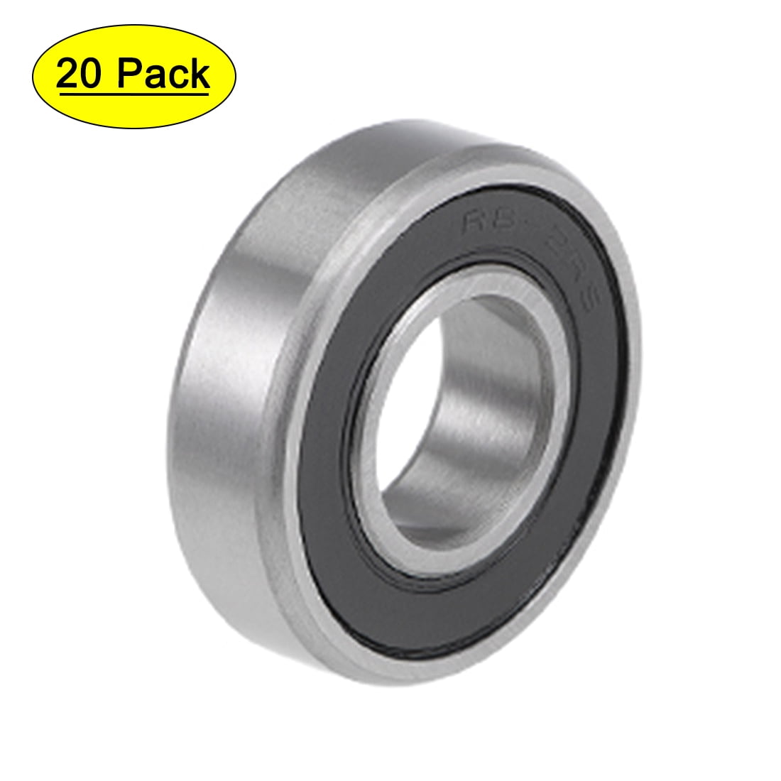 uxcell 6201RS Deep Groove Ball Bearing Rubber Sealed Shielded Universal 32 x 12 x 10mm 