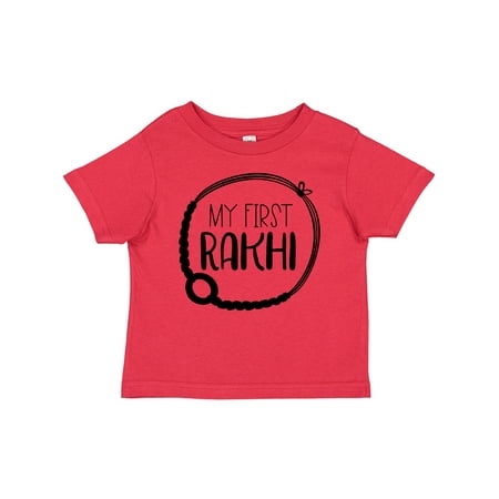 

Inktastic My 1st Rakhi Bracelet Raksha Bandhan Gift Baby Boy or Baby Girl T-Shirt