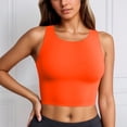 thumbnail image 2 of Women's Solid Swimwear Tankini Top Swim Shirt For Beach Water Activities, 2 of 6
