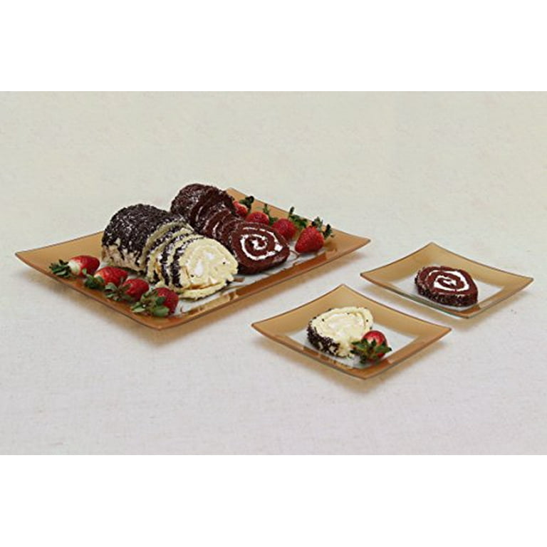 Set of 4 glass oven plates - 500° - Cosy & Trendy