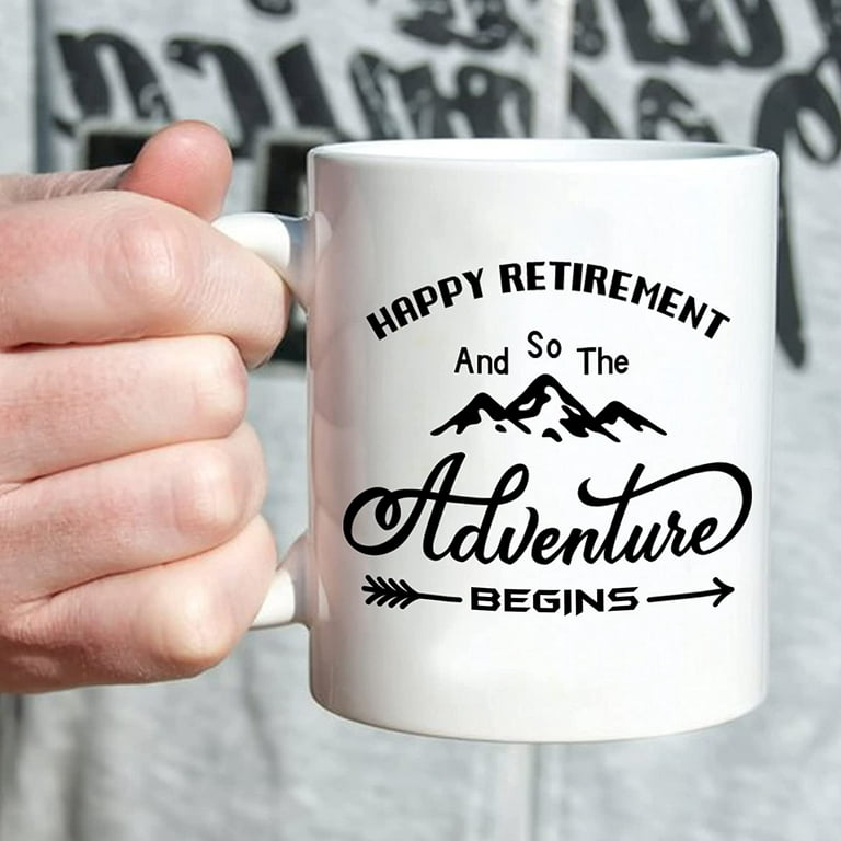 Fishing Retirement Gift for Men, Personalized Travel Coffee Mug, Grandpa,  Uncle, Husband, Friend or Dad Custom Retirement Cup, Fisherman Cup 