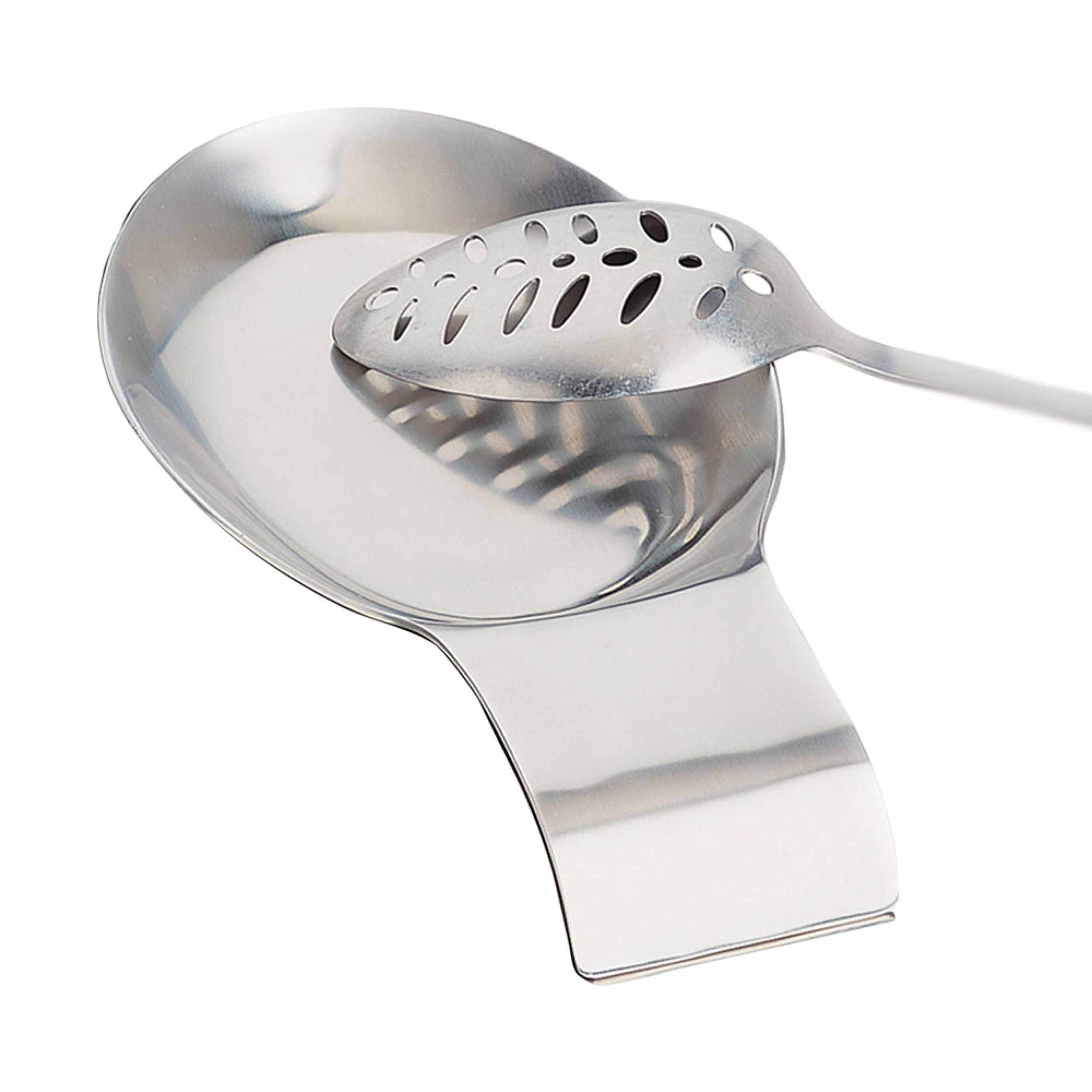 Amco Large Stainless Steel Spoon Rest, Dishwasher Safe