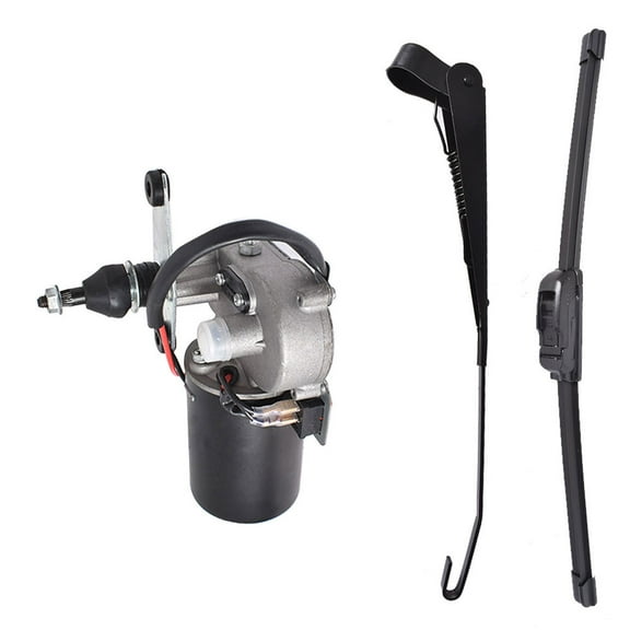 OTTULUR New UTV 12V Electric Windshield Wiper Motor Kit for Polaris RZR for Kawasaki