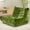 Green, variant on Alvantor Armless Bean Bag Chair, Dutch Velvet Lazy Sofa with Memory Foam, No Assembly Lounge Seat for Living Room Bedroom Dorm