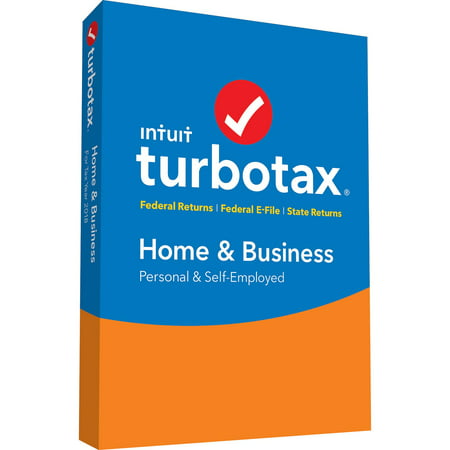 TurboTax Home & Business 2018 Federal +E-file+State (PC/Mac