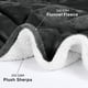 thumbnail image 3 of Manta Sherpa de 480 g/m², gruesa, cálida y reversible, ideal para cama, sofá, camping y viajes., 3 of 5