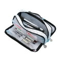 thumbnail image 6 of Sylvtty Large Pencil Case Canvas Makeup Bag with Zipper Multiple Compartments Pencil Pouch Lightweight Pencil Organizer, 6 of 7
