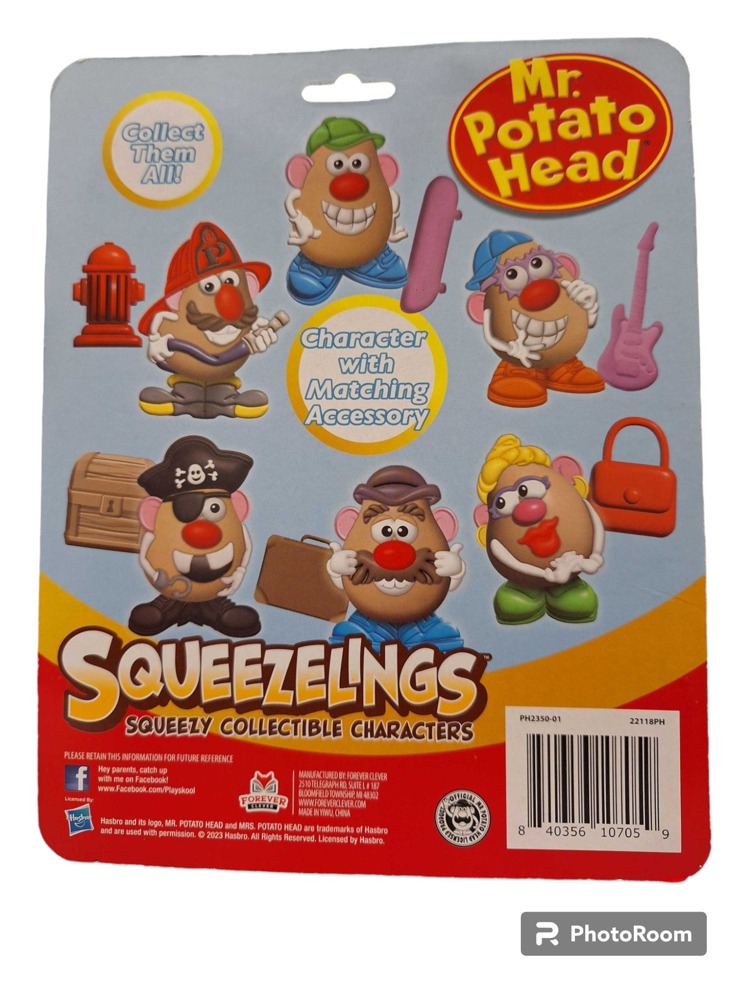Mr Potato Head Squeezy Collectible - Walmart.com