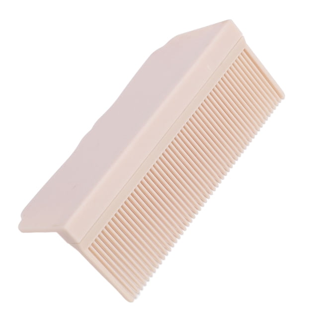 Peine Con Clip Para Alisador De Cabello, Accesorio De Peine De Hierro Plano Con Menos Tirones, Color De Piel De Fibra De Carbono Para Salón