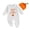 White, variant on mgoYE 2Pcs Neutral Outfits Newborn Baby Boy Girl Mama's Little Pumpkin Romper Jumpsuit My 1st Halloween Clothes with Hat