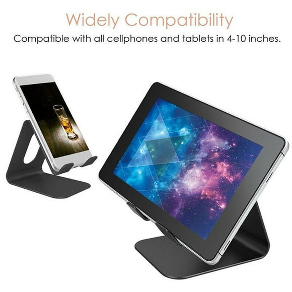 Metal Table Stand Holder Bracket for 4-10 inch Mobile Phones Tablets
