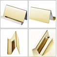 thumbnail image 3 of 2pcs Stainless Steel Business Cards Holder Card Display Stand Durable Stainless Steel, 3 of 5