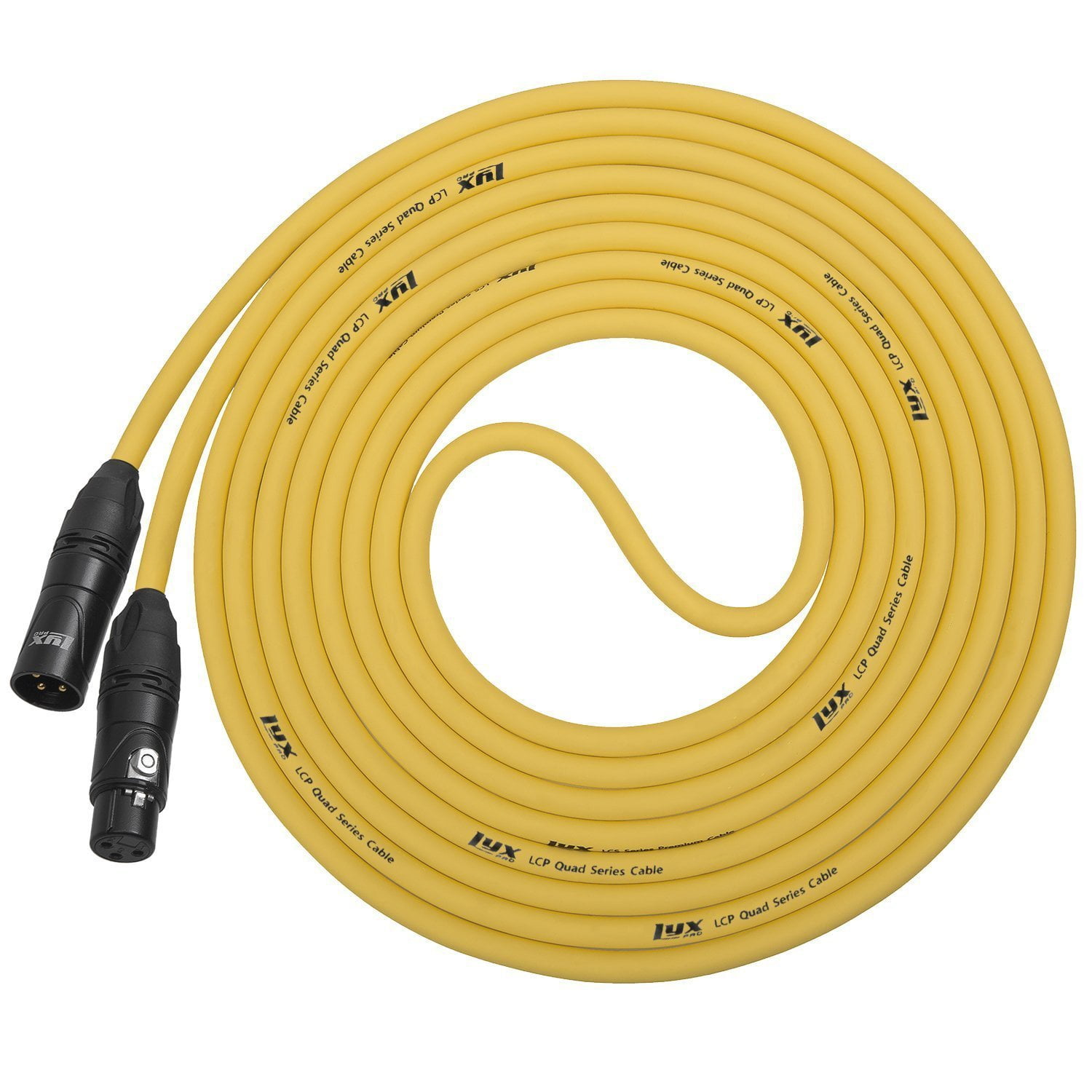 Quad Series 15 ft XLR 4Conductor Star Quad Balanced Microphone Cable