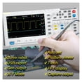 thumbnail image 4 of Digital Oscilloscope 100MHz * 2 Analog Bandwidth 1GSa/s Sampling Rate 2 Channels 7'' Benchtop Oscilloscope ,Professional Designed, 4 of 6