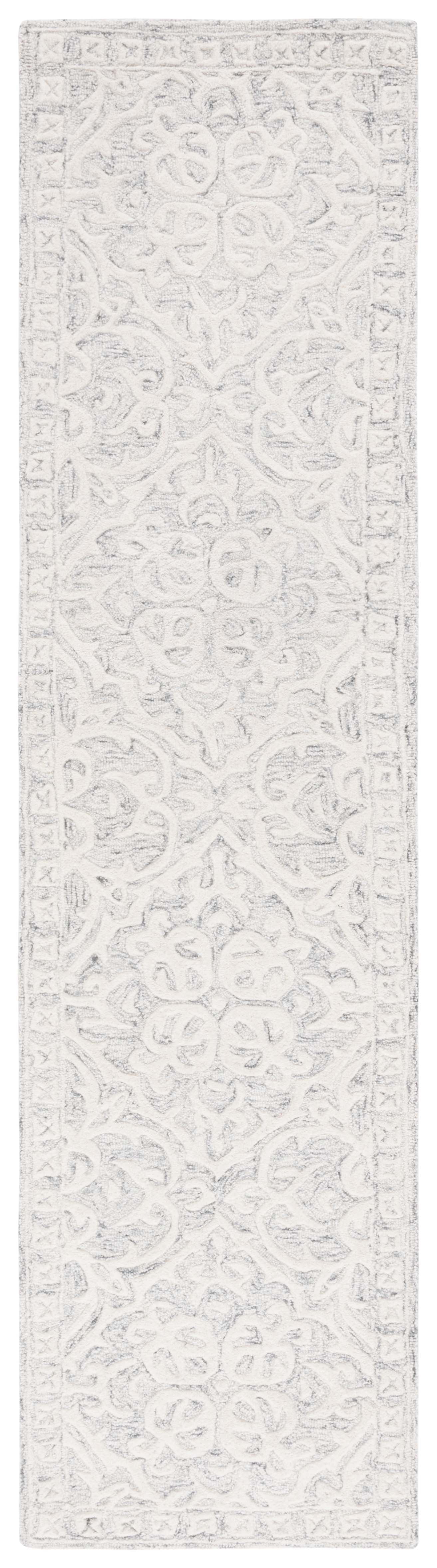 Safavieh Metro Joshua Medallion Runner Rug, Silver/Ivory, 2'3" x 9'