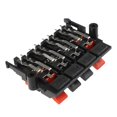 thumbnail image 3 of New Arrivals 4Pcs 64X40X20mm 8 Positions Push in Jack Spring Load Speaker Terminals, 3 of 5