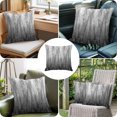 thumbnail image 4 of Throw Pillow Covers 20x20 Inch, Abstract Grey Decorative Pillow Cases for Couch Sofa Bed, Modern Gradient Minimalist Mottled Art Cotton Linen Square Home Decor Pillowcases with Hidden Zipper, 4 of 9