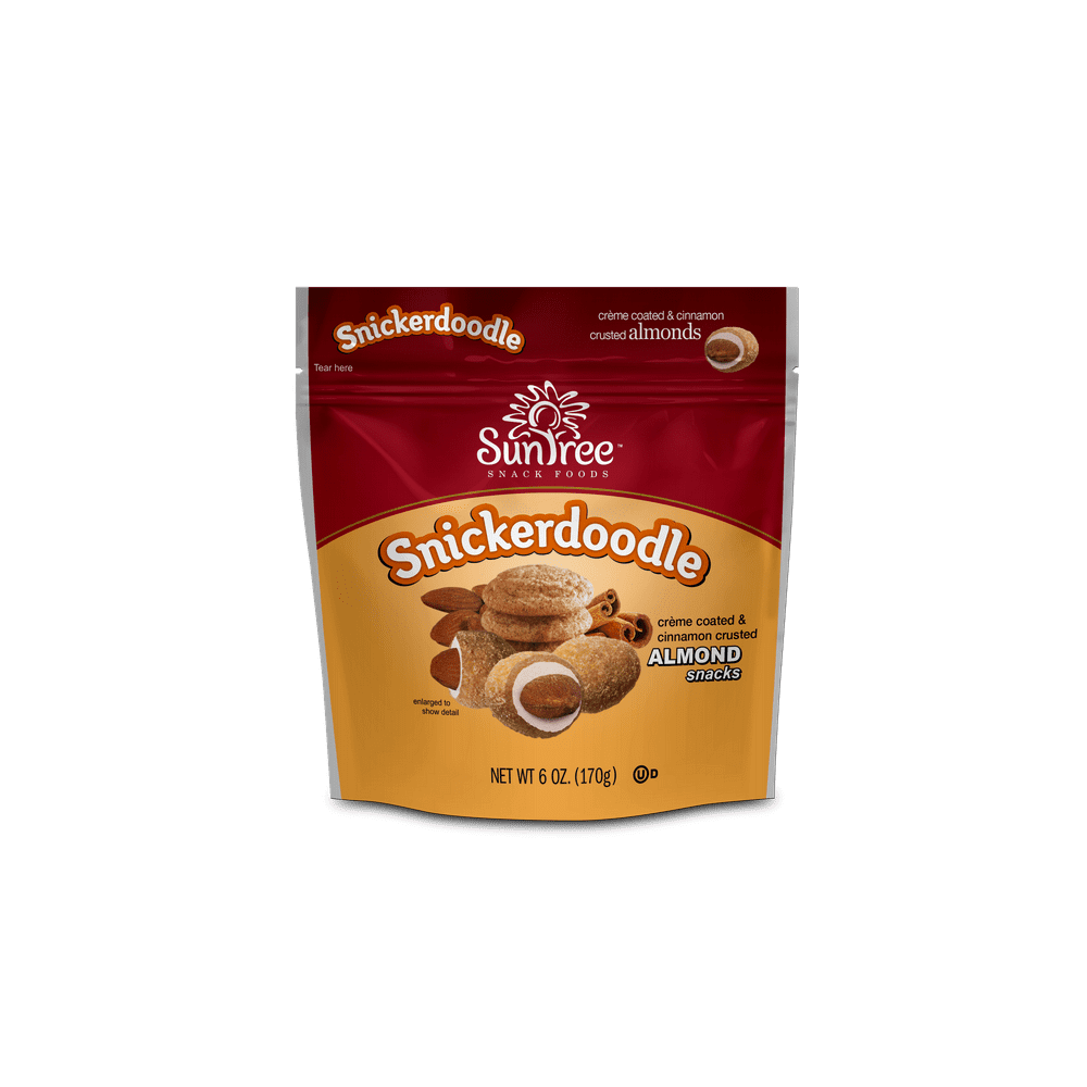 SunTree Snickerdoodle Almond Snacks, 6 oz