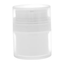 Unique Bargains 1 Pc Cream Jar Vacuum Bottle Travel Toiletry Containers 1.76oz White