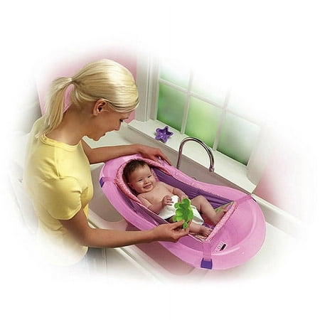 Fisher-Price - 3-Stage Pink Sparkles Bath Tub