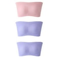 thumbnail image 4 of Bvxeep 3-Piece Women's Elastic Strapless Bra Daily Bra, 4 of 4
