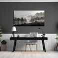 thumbnail image 3 of Hieng Abstract Watercolor Wall Painting Pictures for Bathroom Wall Decor Navy Blue Canvas Prints Blue and White Wall Art for Bedroom Kitchen Office, 3 of 6