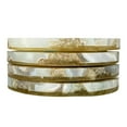 thumbnail image 3 of Creative Co-Op Round Agate Coasters, Multicolor, Set of 4, 3 of 4
