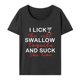 thumbnail image 1 of Camiseta para mujer Camiseta básica Ropa Activewear Camisa de cuello redondo para calle L, 1 of 8